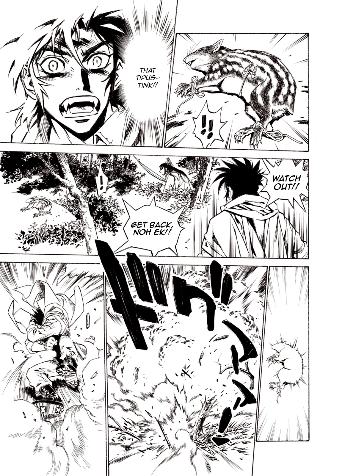 Kouya ni Kemono Doukokusu Chapter 53 page 28 - Chapter 53: Tactics