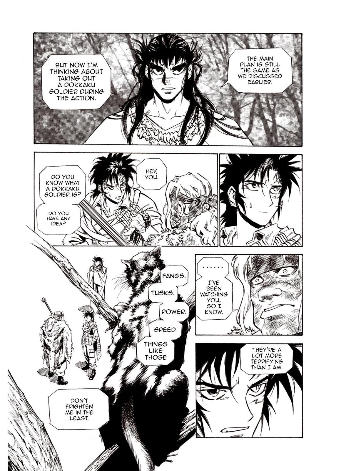 Kouya ni Kemono Doukokusu Chapter 53 page 5 - Chapter 53: Tactics