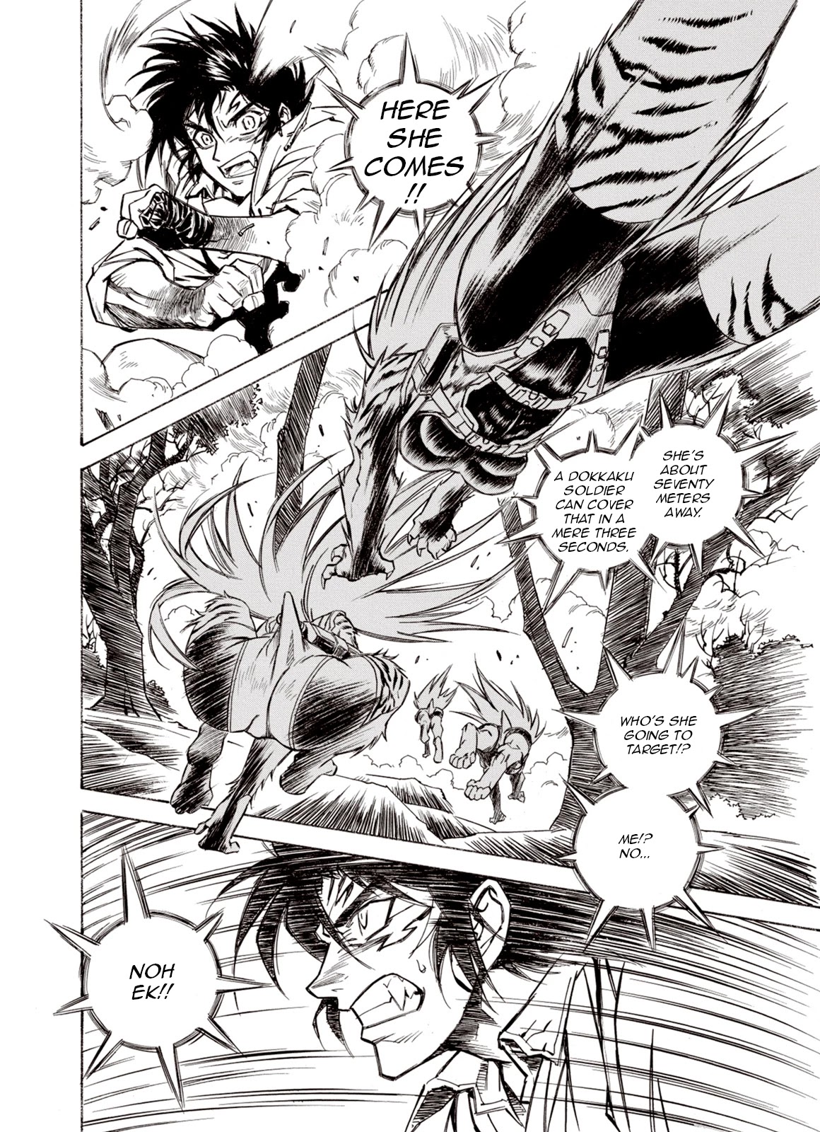 Kouya ni Kemono Doukokusu Chapter 54 page 1 - Chapter 54: Poisoned Arrow