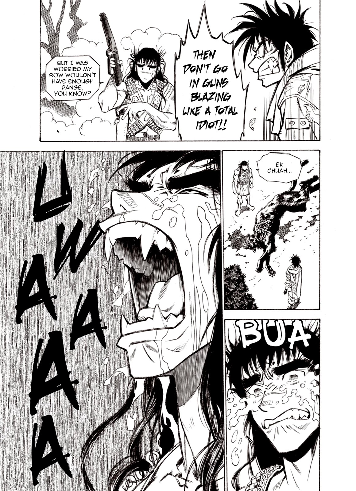 Kouya ni Kemono Doukokusu Chapter 54 page 15 - Chapter 54: Poisoned Arrow