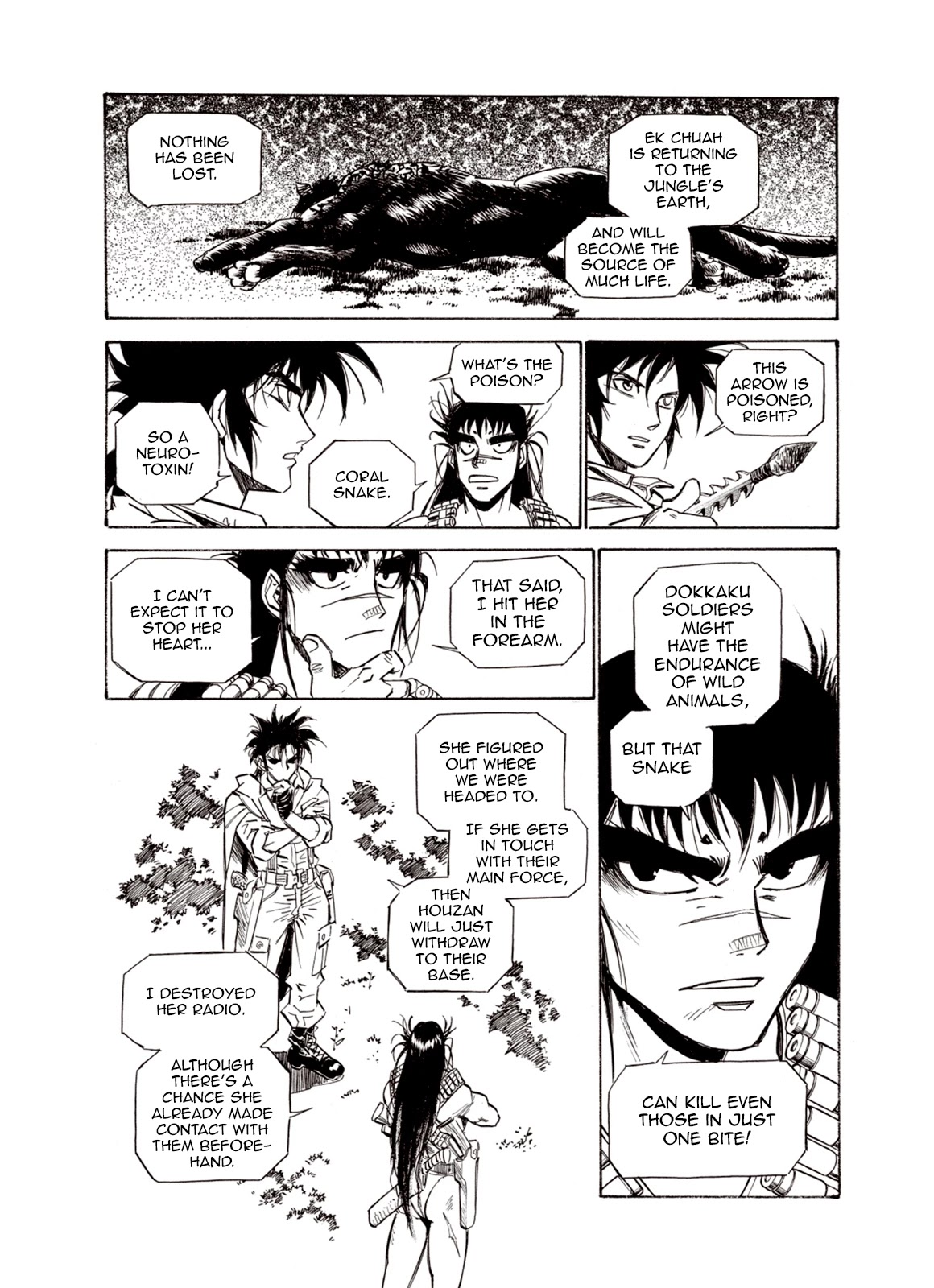 Kouya ni Kemono Doukokusu Chapter 54 page 17 - Chapter 54: Poisoned Arrow