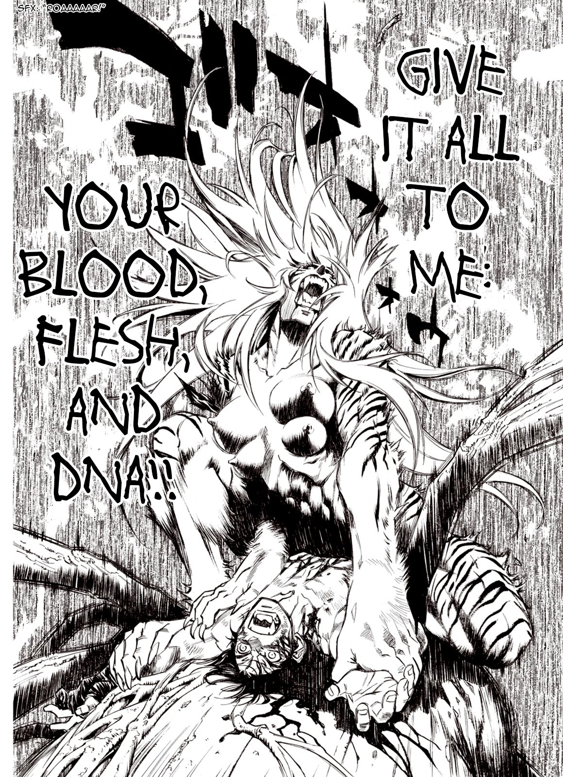 Kouya ni Kemono Doukokusu Chapter 55 page 12 - Chapter 55: Female Beast