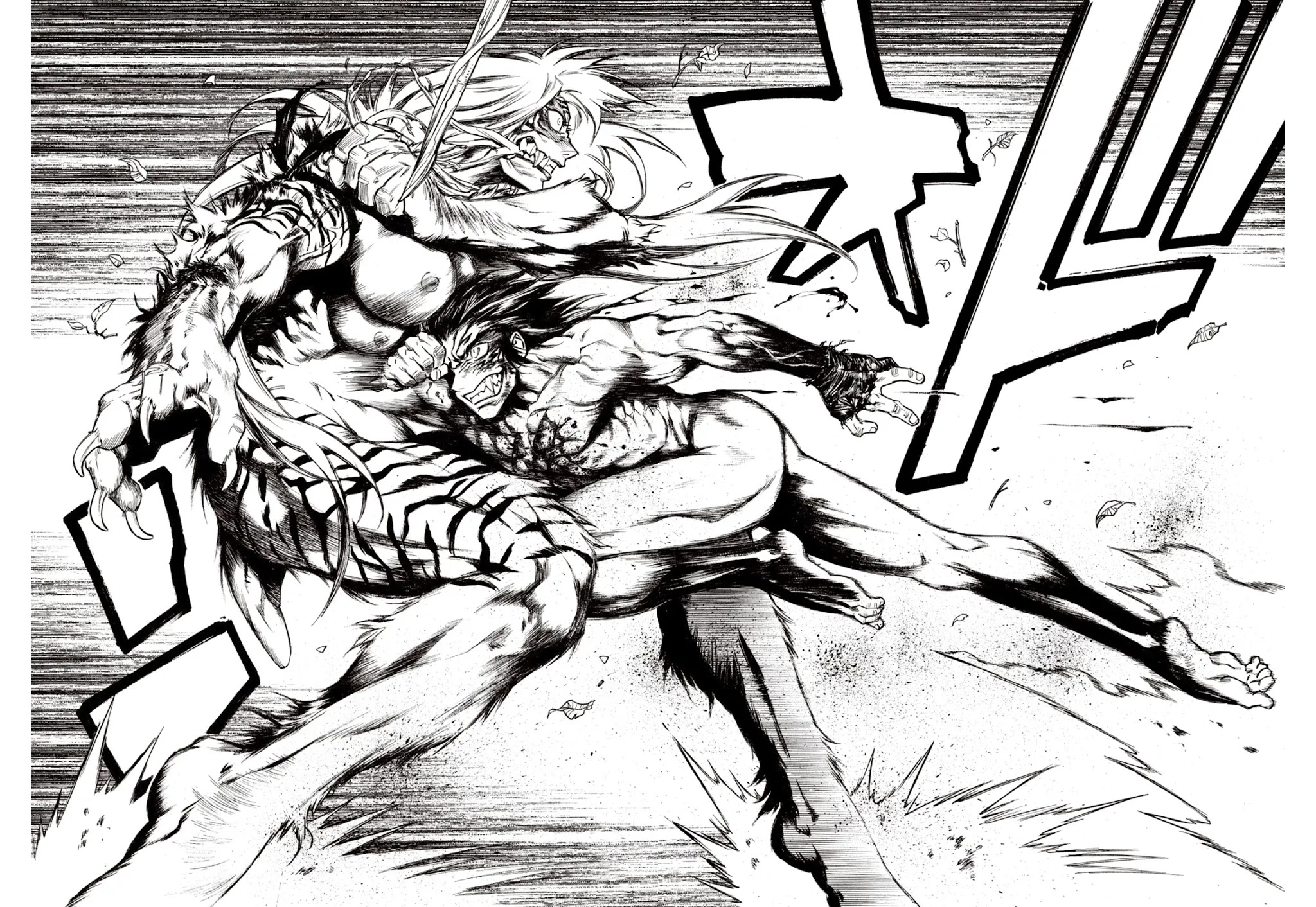 Kouya ni Kemono Doukokusu Chapter 55 page 16 - Chapter 55: Female Beast