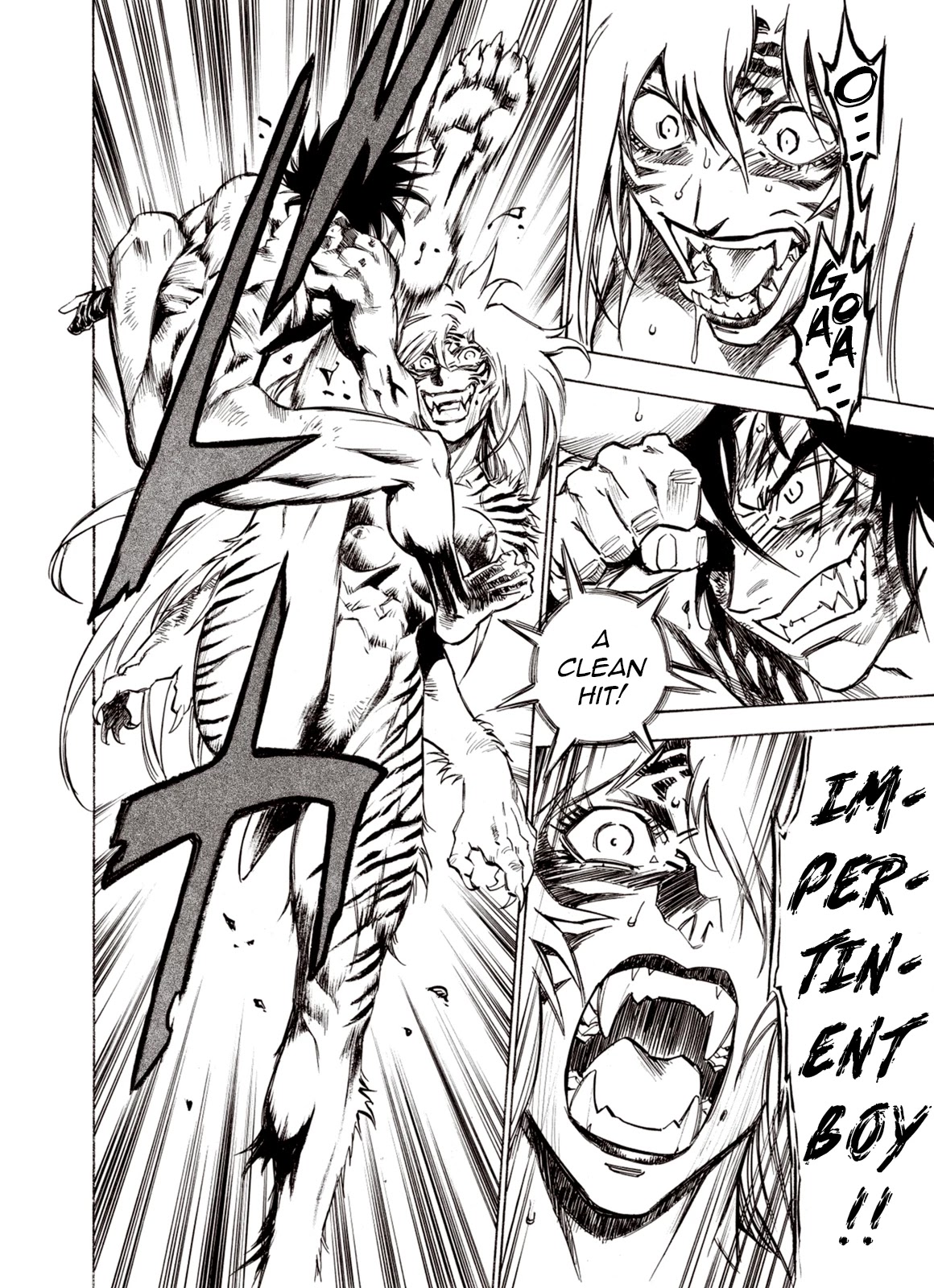 Kouya ni Kemono Doukokusu Chapter 55 page 17 - Chapter 55: Female Beast