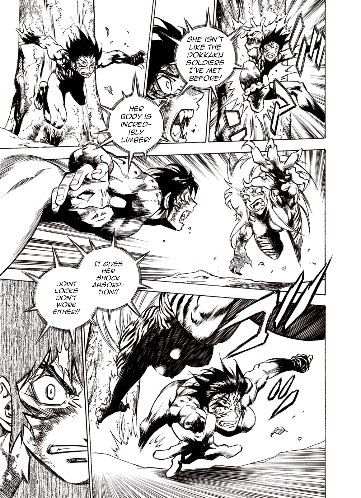 Kouya ni Kemono Doukokusu Chapter 55 page 18 - Chapter 55: Female Beast