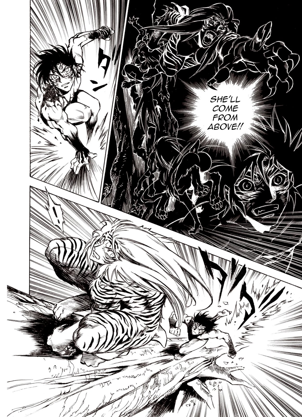 Kouya ni Kemono Doukokusu Chapter 55 page 19 - Chapter 55: Female Beast