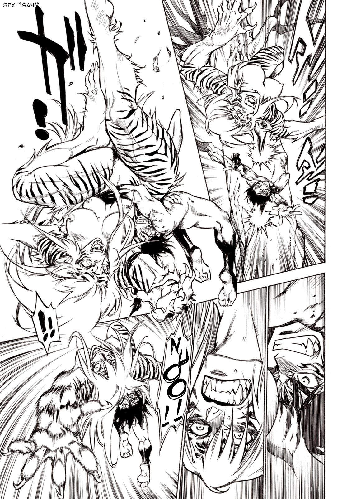 Kouya ni Kemono Doukokusu Chapter 55 page 20 - Chapter 55: Female Beast