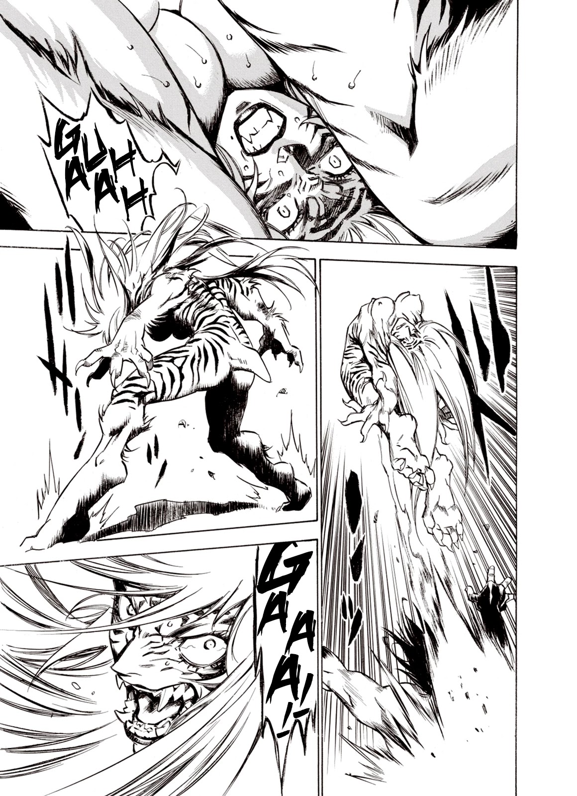 Kouya ni Kemono Doukokusu Chapter 55 page 22 - Chapter 55: Female Beast