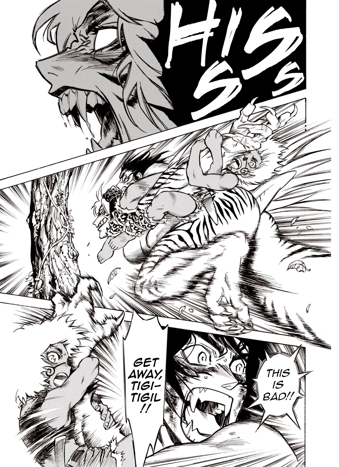 Kouya ni Kemono Doukokusu Chapter 55 page 24 - Chapter 55: Female Beast