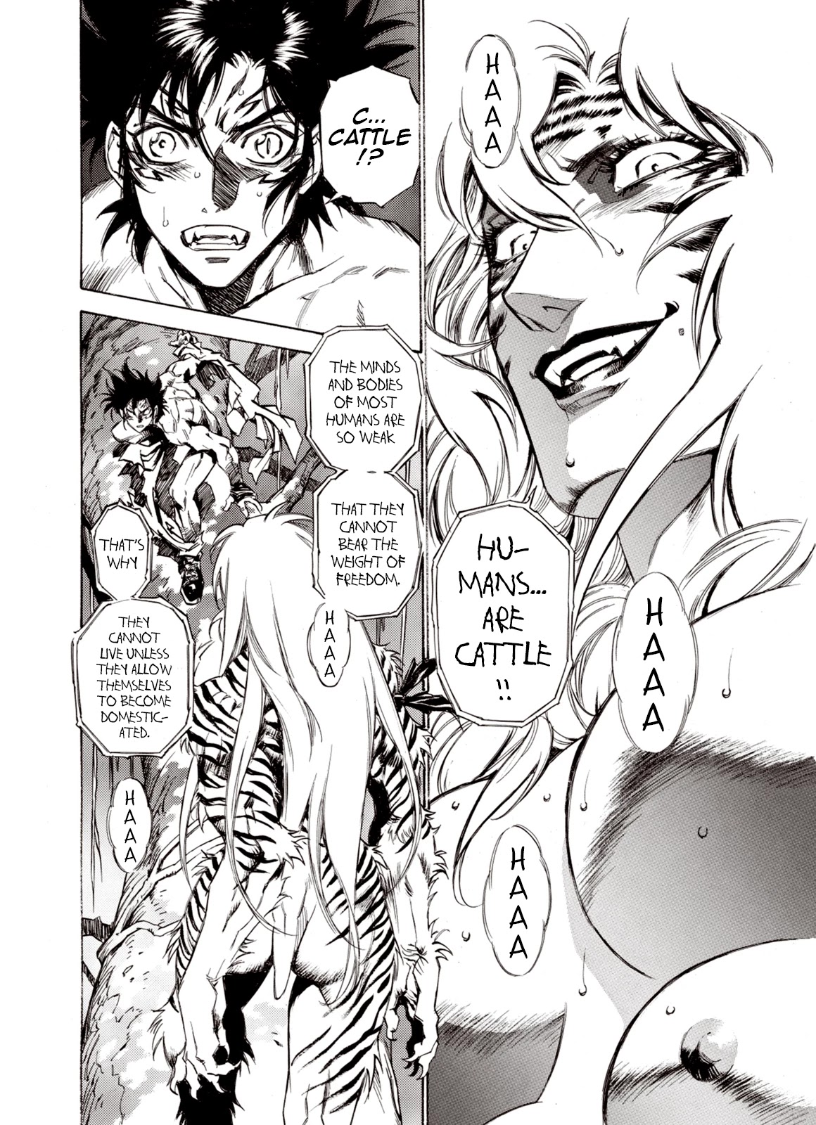 Kouya ni Kemono Doukokusu Chapter 55 page 3 - Chapter 55: Female Beast