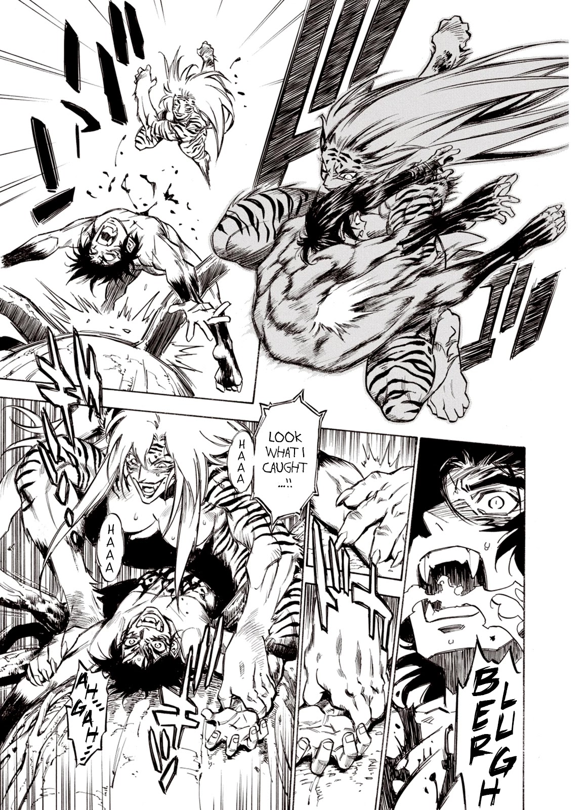 Kouya ni Kemono Doukokusu Chapter 55 page 7 - Chapter 55: Female Beast