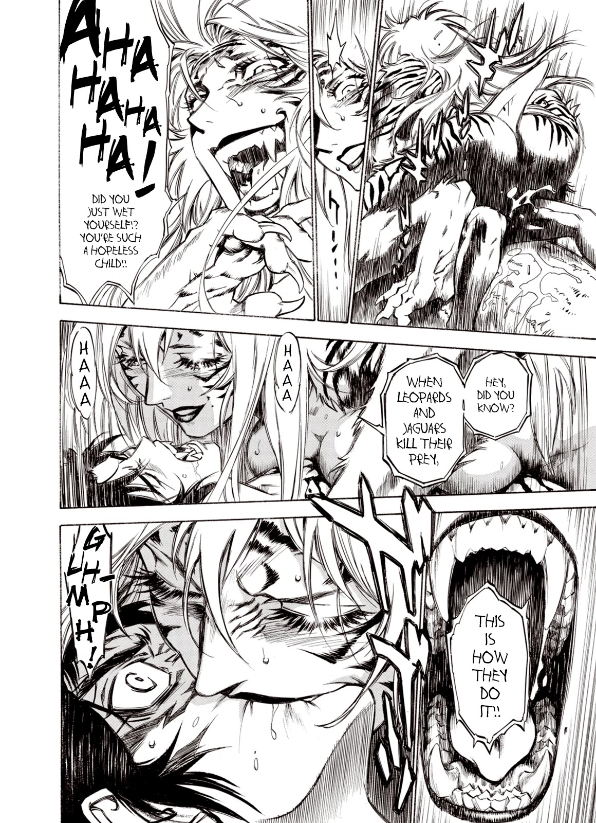 Kouya ni Kemono Doukokusu Chapter 55 page 8 - Chapter 55: Female Beast