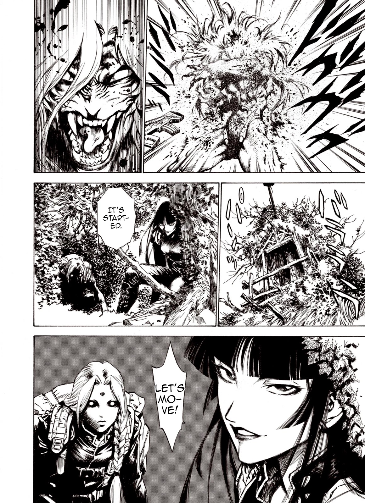 Kouya ni Kemono Doukokusu Chapter 57 page 5 - Chapter 57: Reunion
