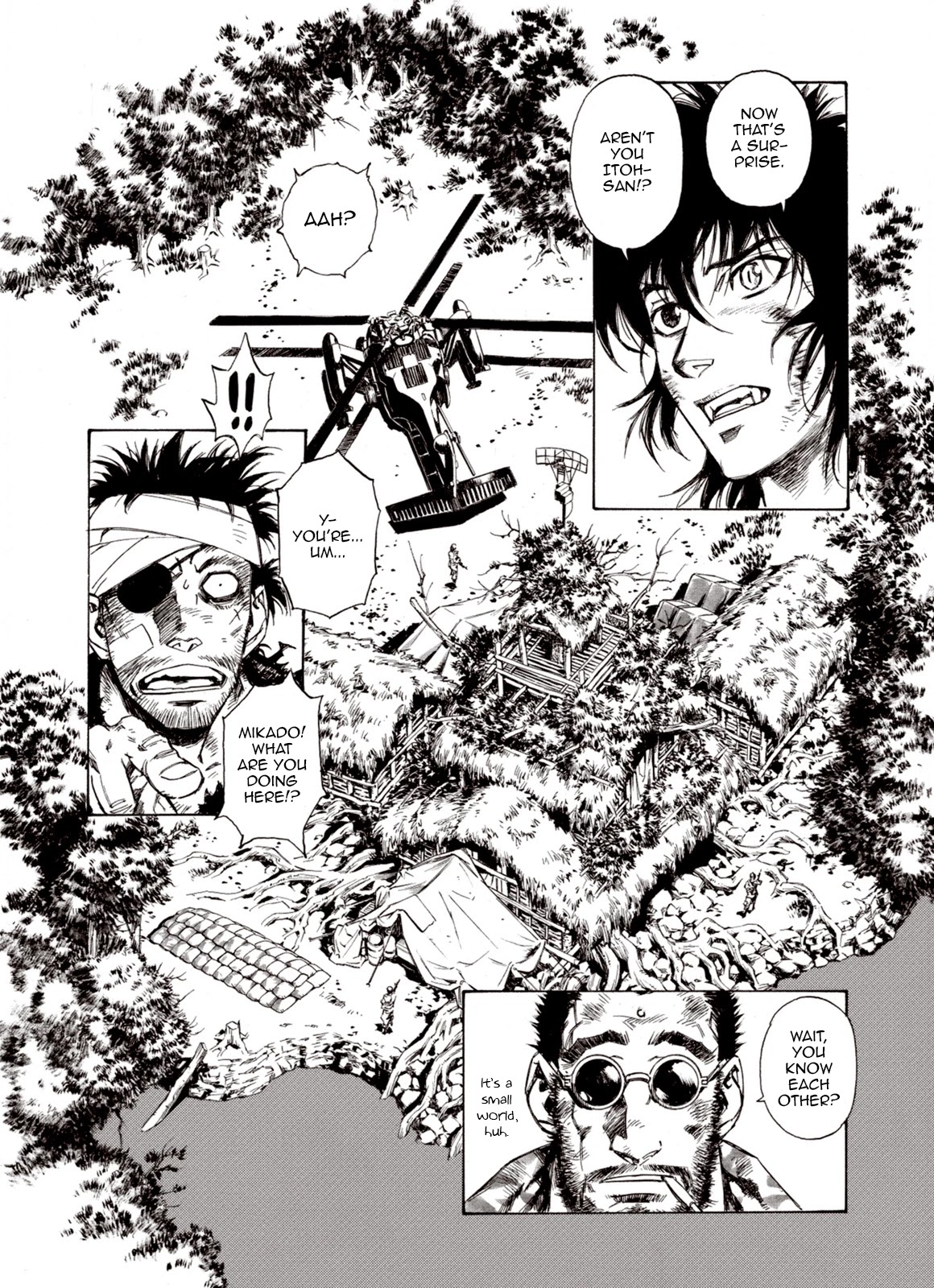 Kouya ni Kemono Doukokusu Chapter 58 page 1 - Chapter 58: Escape