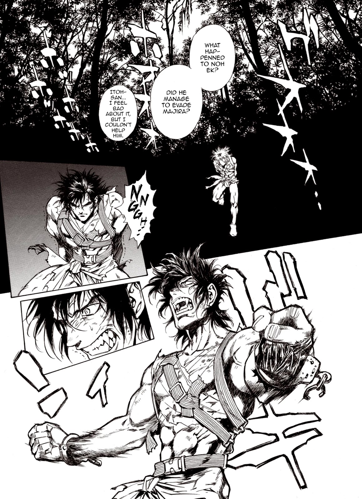 Kouya ni Kemono Doukokusu Chapter 58 page 19 - Chapter 58: Escape