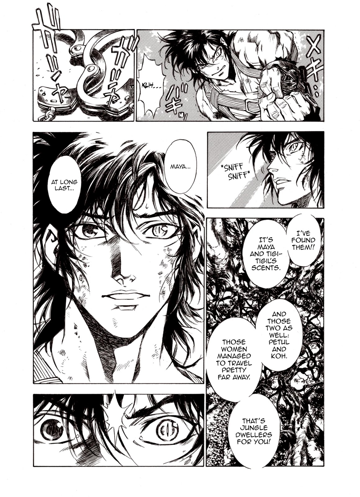 Kouya ni Kemono Doukokusu Chapter 58 page 20 - Chapter 58: Escape