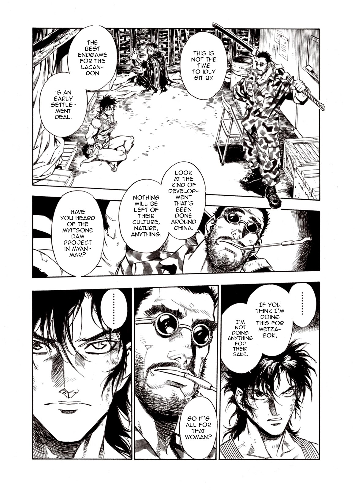Kouya ni Kemono Doukokusu Chapter 58 page 7 - Chapter 58: Escape