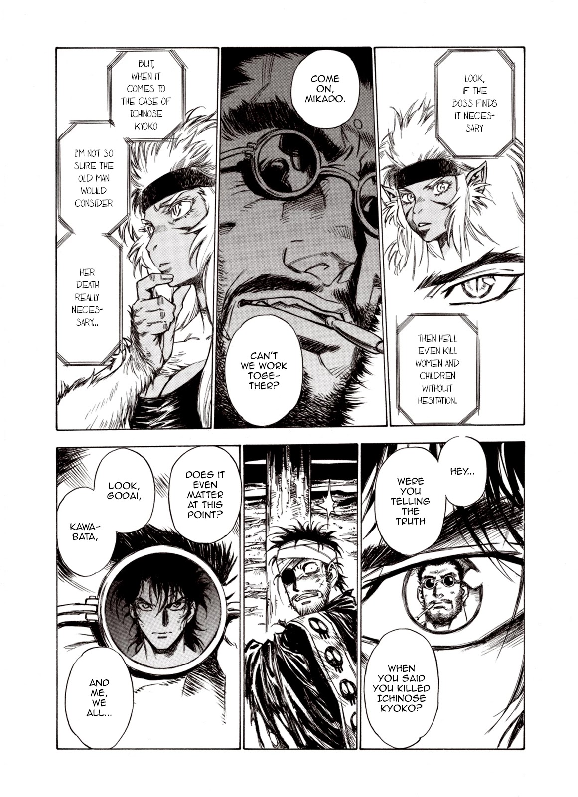 Kouya ni Kemono Doukokusu Chapter 58 page 8 - Chapter 58: Escape