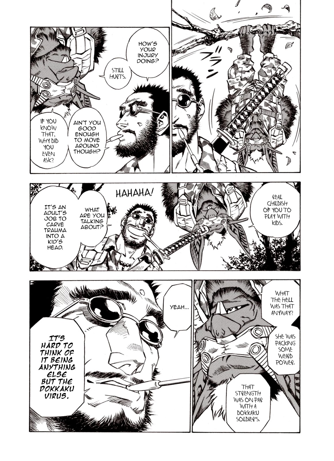 Kouya ni Kemono Doukokusu Chapter 61 page 11 - Chapter 61: Ordeal