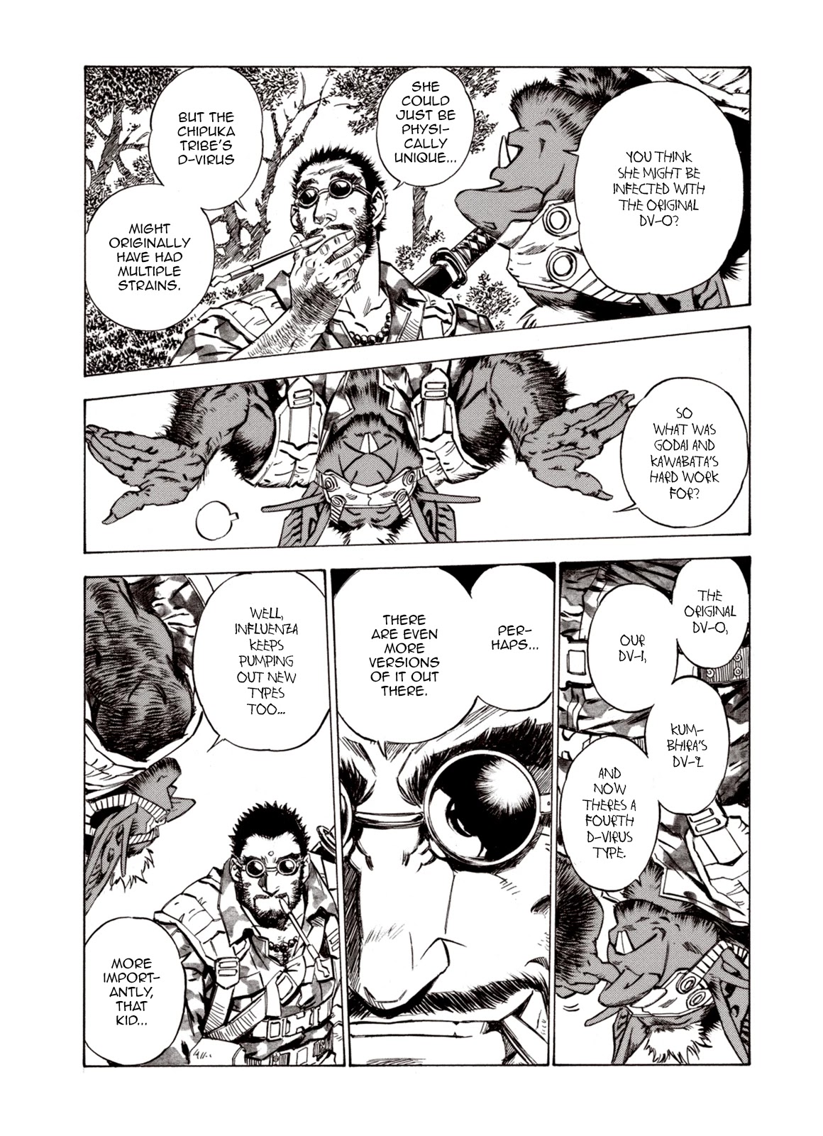 Kouya ni Kemono Doukokusu Chapter 61 page 12 - Chapter 61: Ordeal