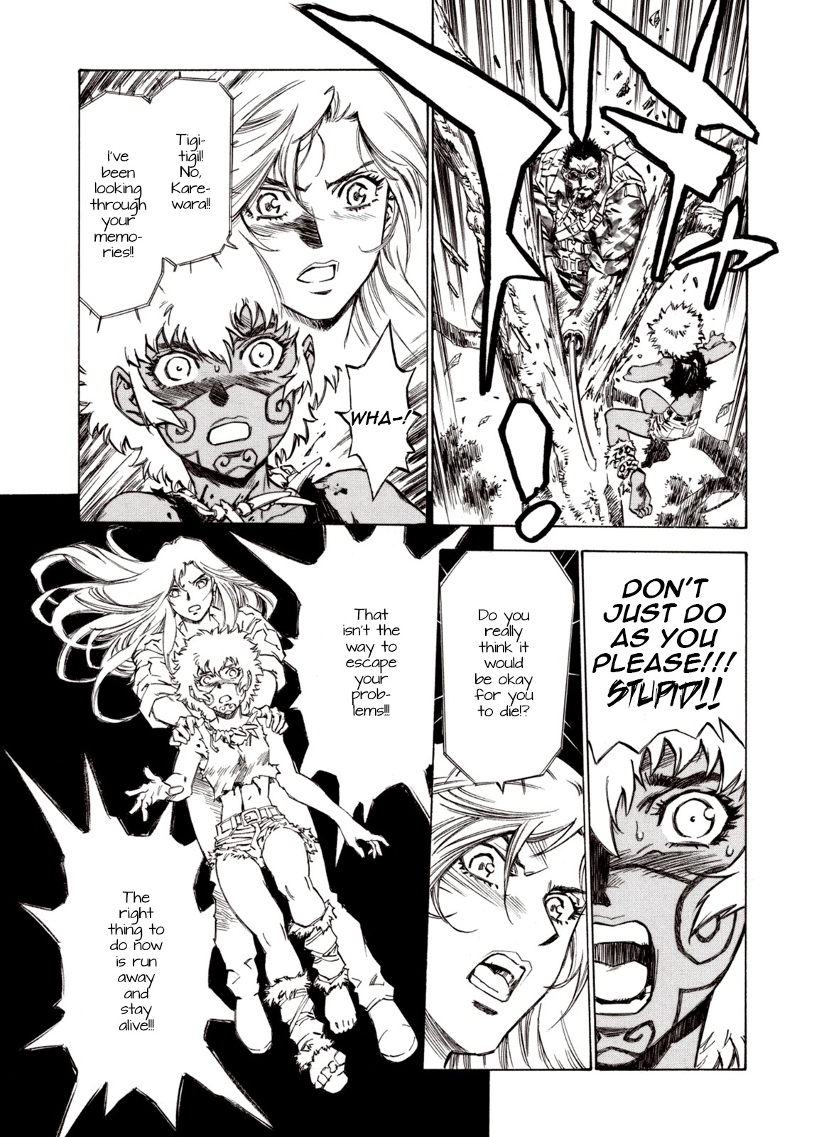 Kouya ni Kemono Doukokusu Chapter 61 page 8 - Chapter 61: Ordeal