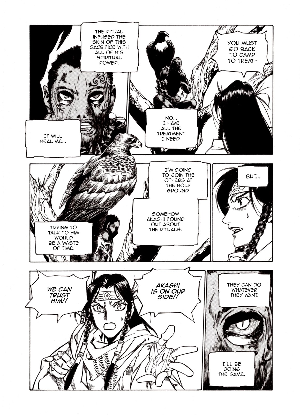 Kouya ni Kemono Doukokusu Chapter 62 page 19 - Chapter 62: Advaitam