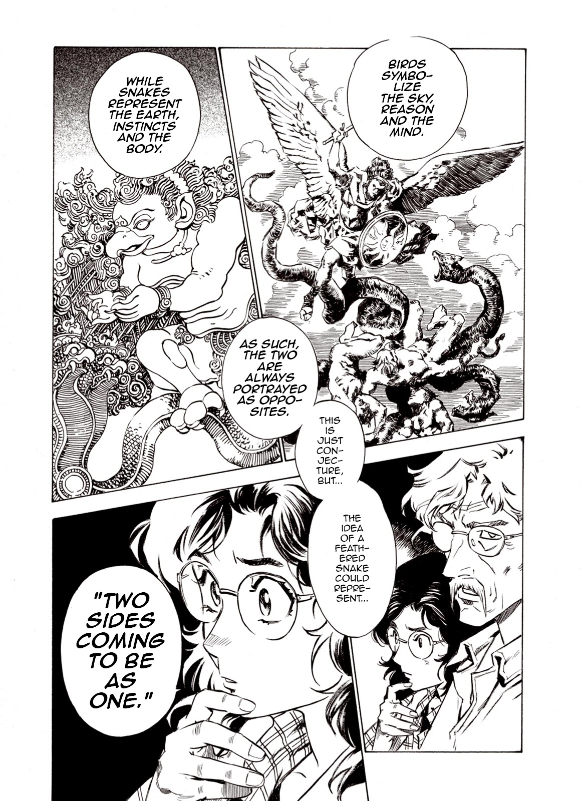 Kouya ni Kemono Doukokusu Chapter 62 page 28 - Chapter 62: Advaitam
