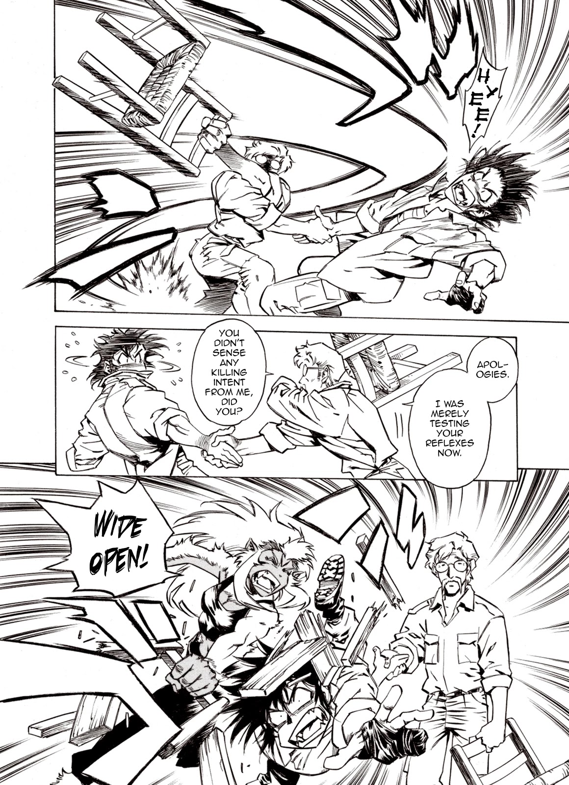 Kouya ni Kemono Doukokusu Chapter 62 page 8 - Chapter 62: Advaitam