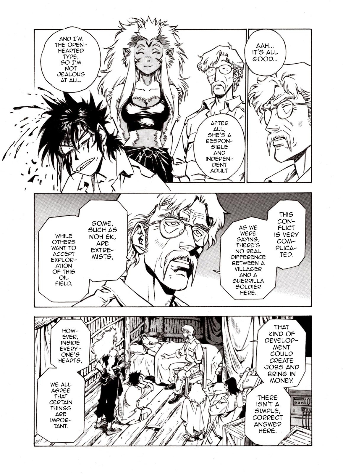 Kouya ni Kemono Doukokusu Chapter 62 page 9 - Chapter 62: Advaitam