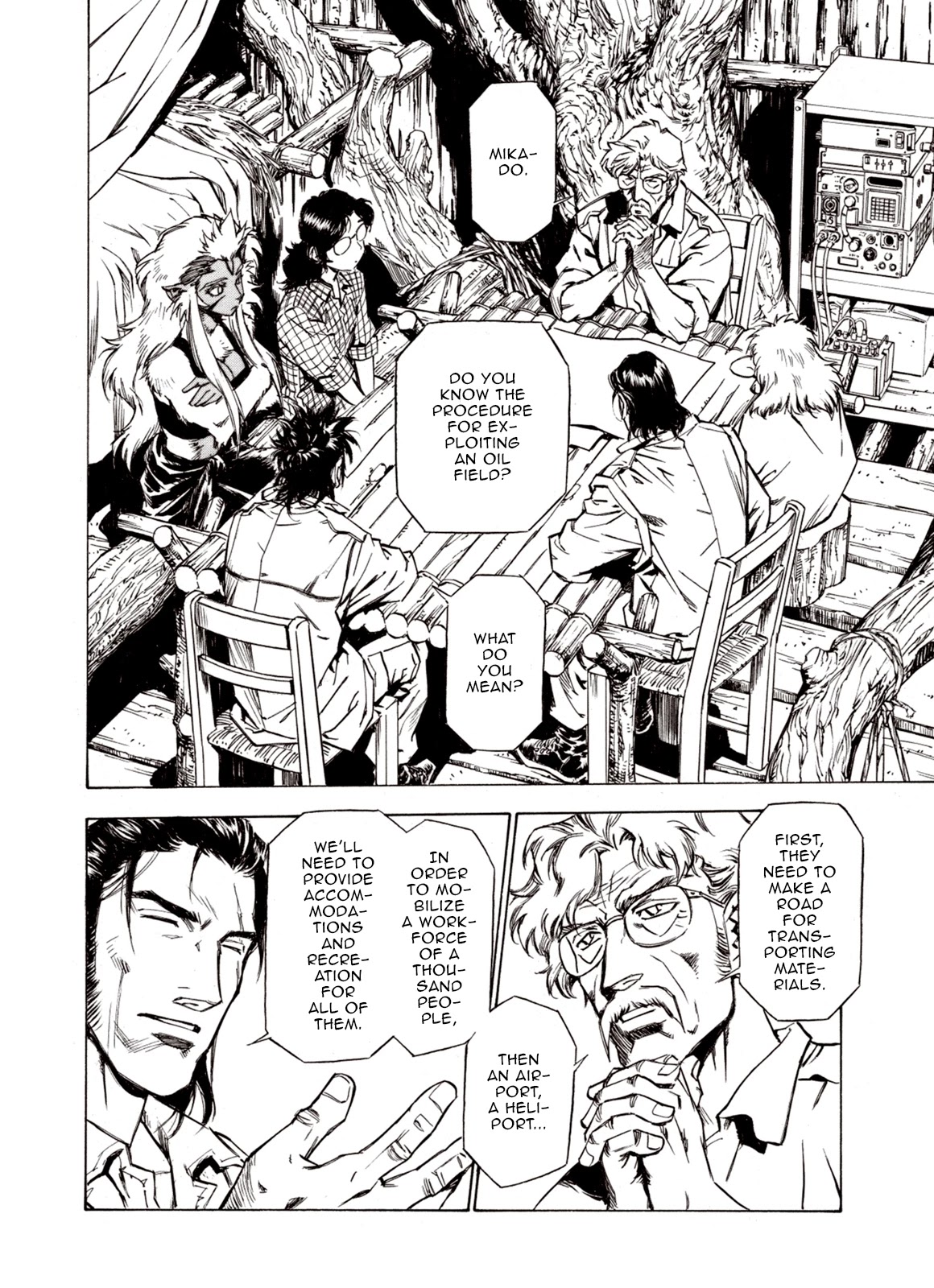 Kouya ni Kemono Doukokusu Chapter 63 page 26 - Chapter 63: Crossroads