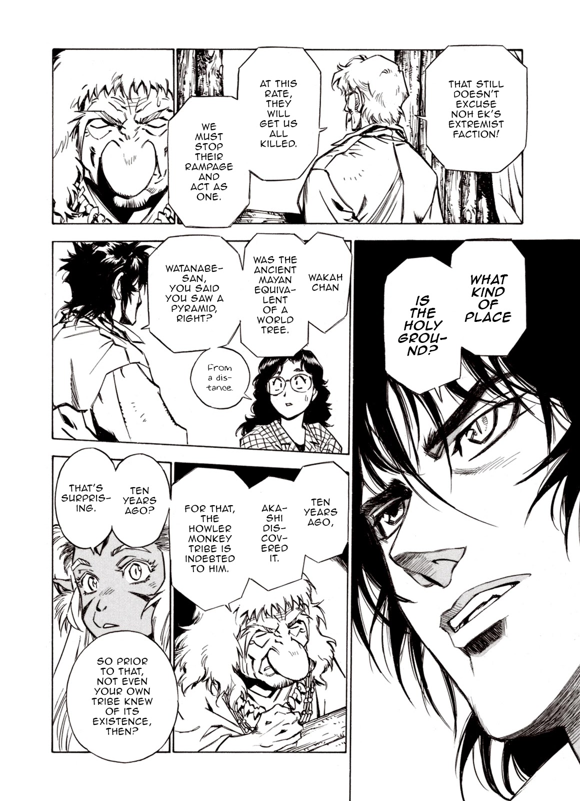 Kouya ni Kemono Doukokusu Chapter 63 page 28 - Chapter 63: Crossroads