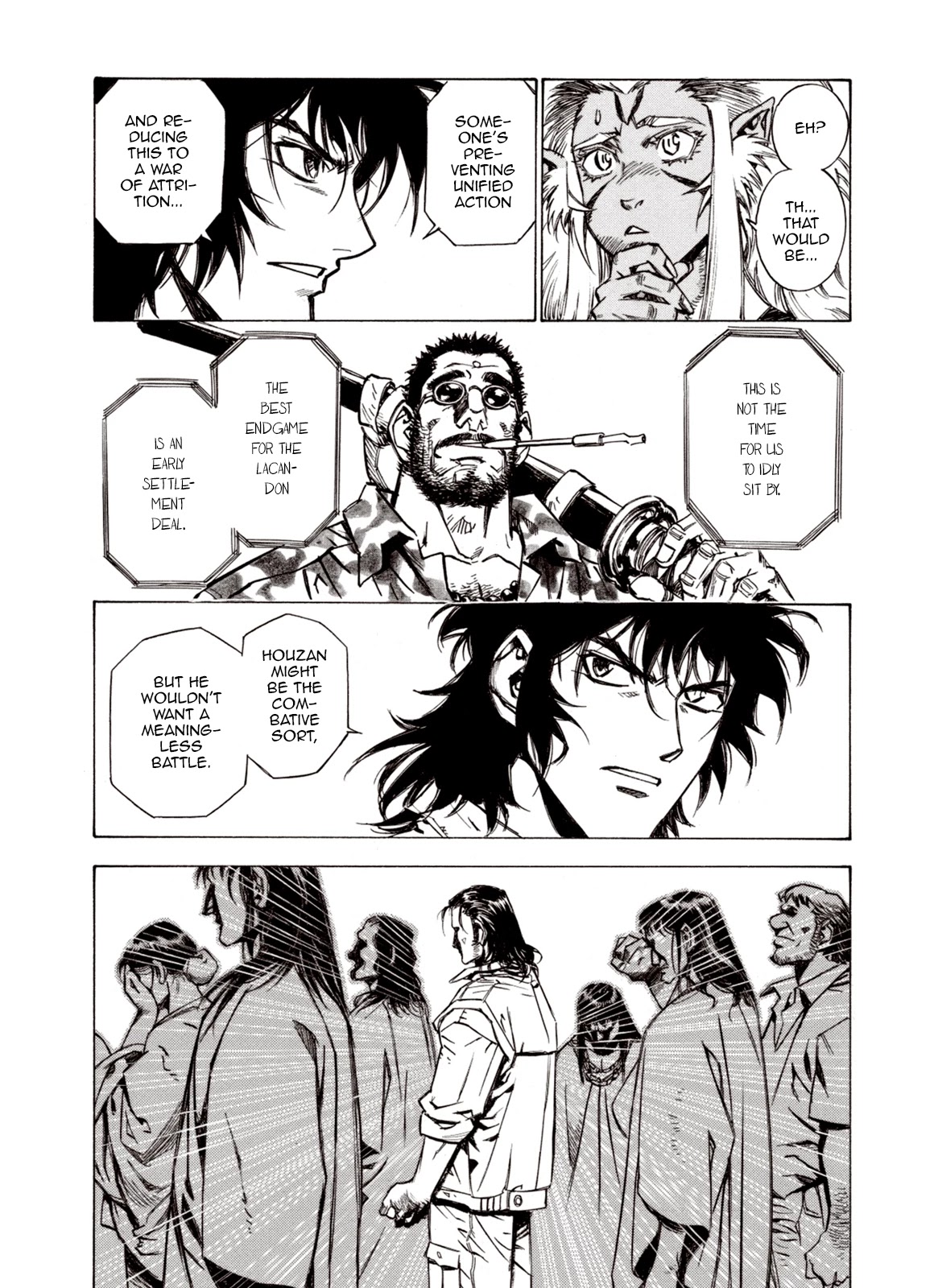 Kouya ni Kemono Doukokusu Chapter 64 page 17 - Chapter 64: Legion