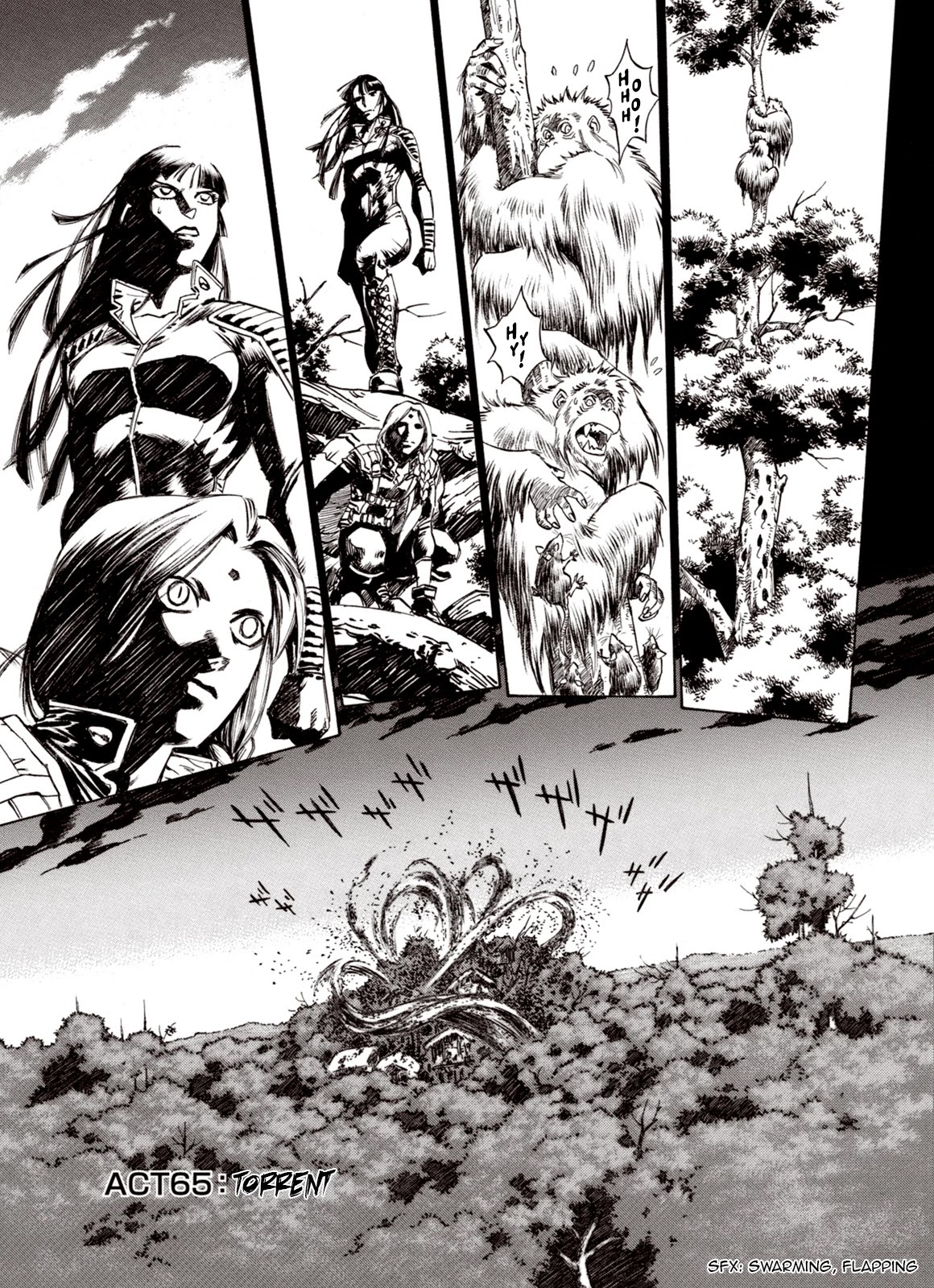 Kouya ni Kemono Doukokusu Chapter 65 page 1 - Chapter 65: Torrent