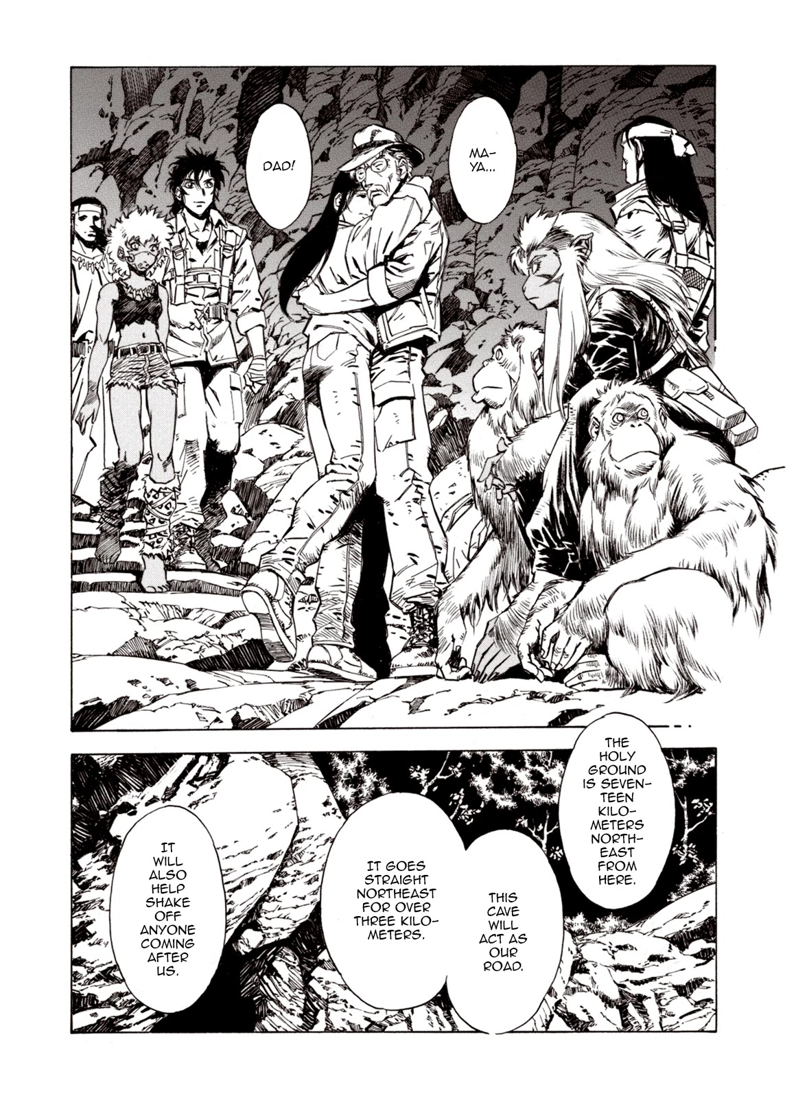 Kouya ni Kemono Doukokusu Chapter 65 page 19 - Chapter 65: Torrent