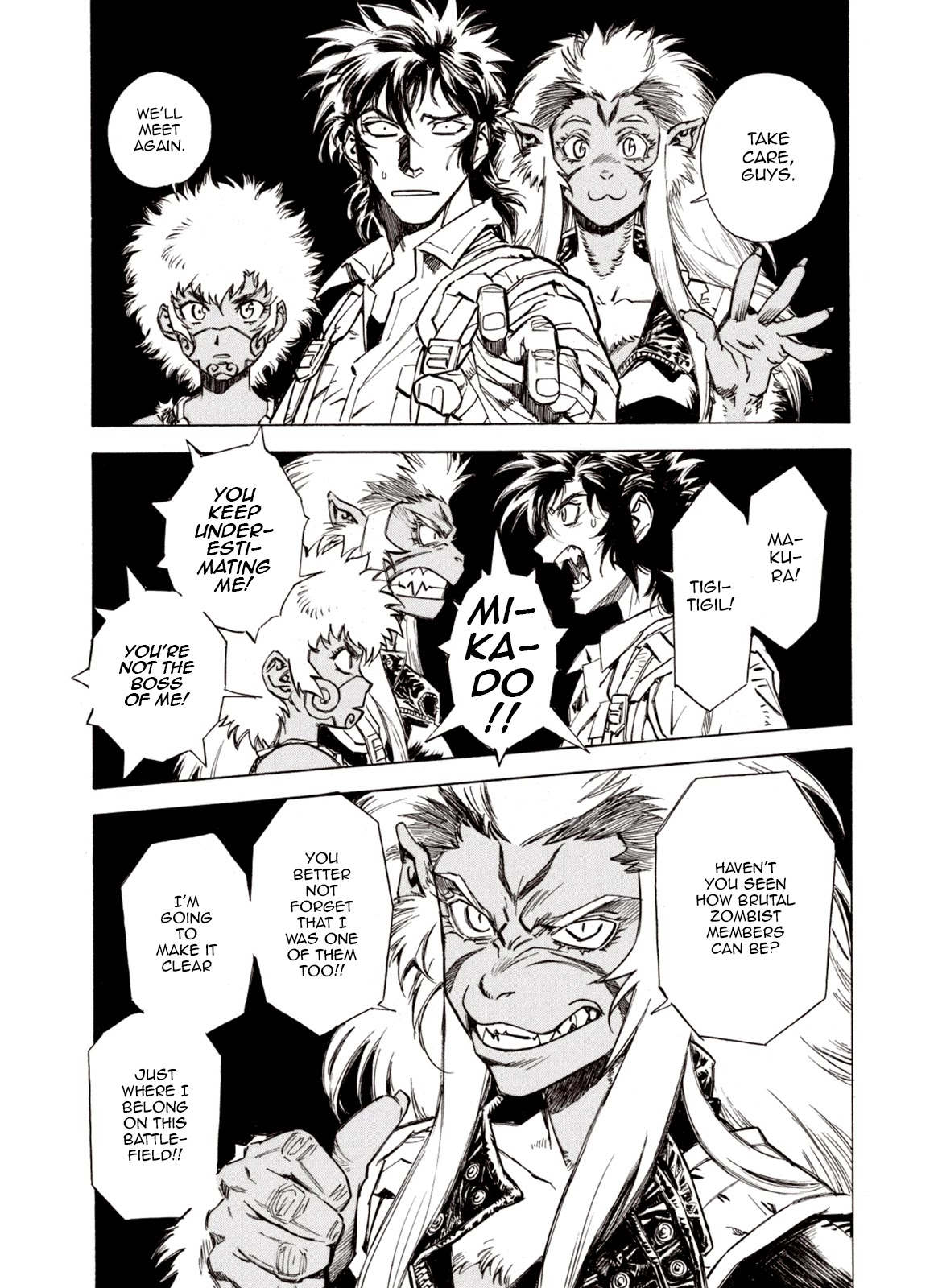 Kouya ni Kemono Doukokusu Chapter 65 page 24 - Chapter 65: Torrent