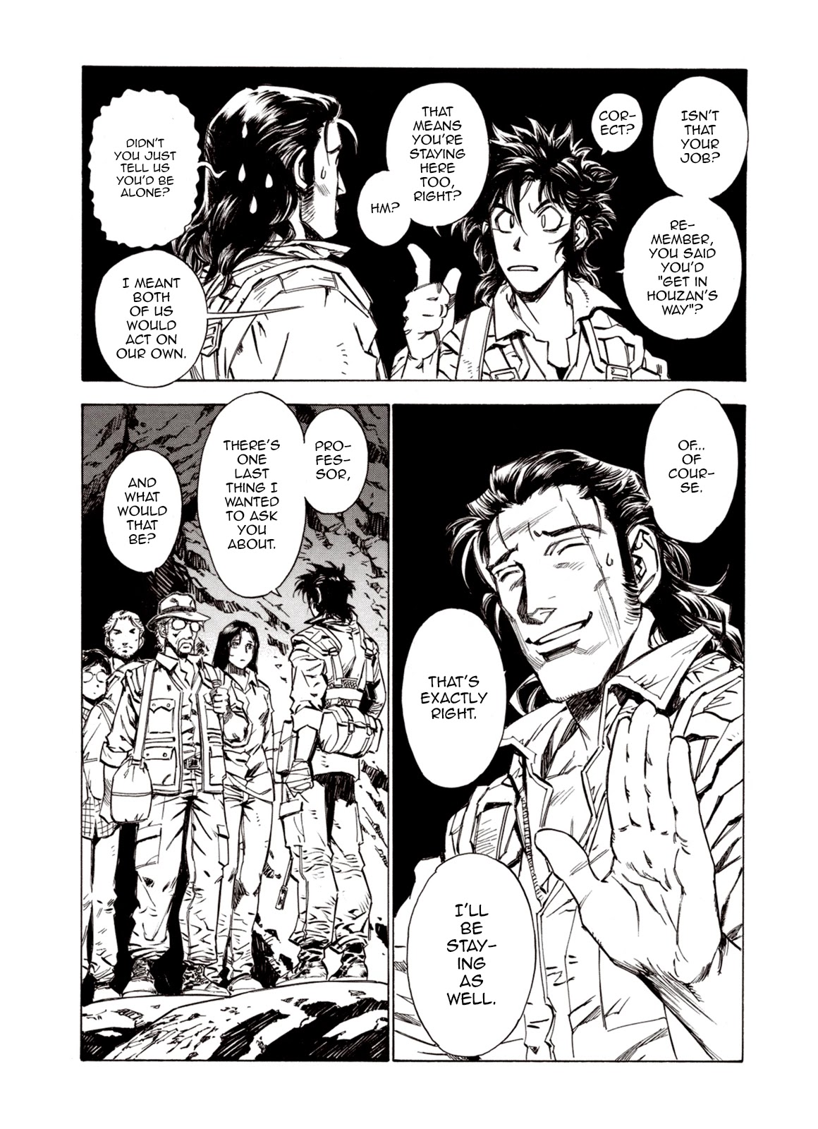 Kouya ni Kemono Doukokusu Chapter 65 page 26 - Chapter 65: Torrent