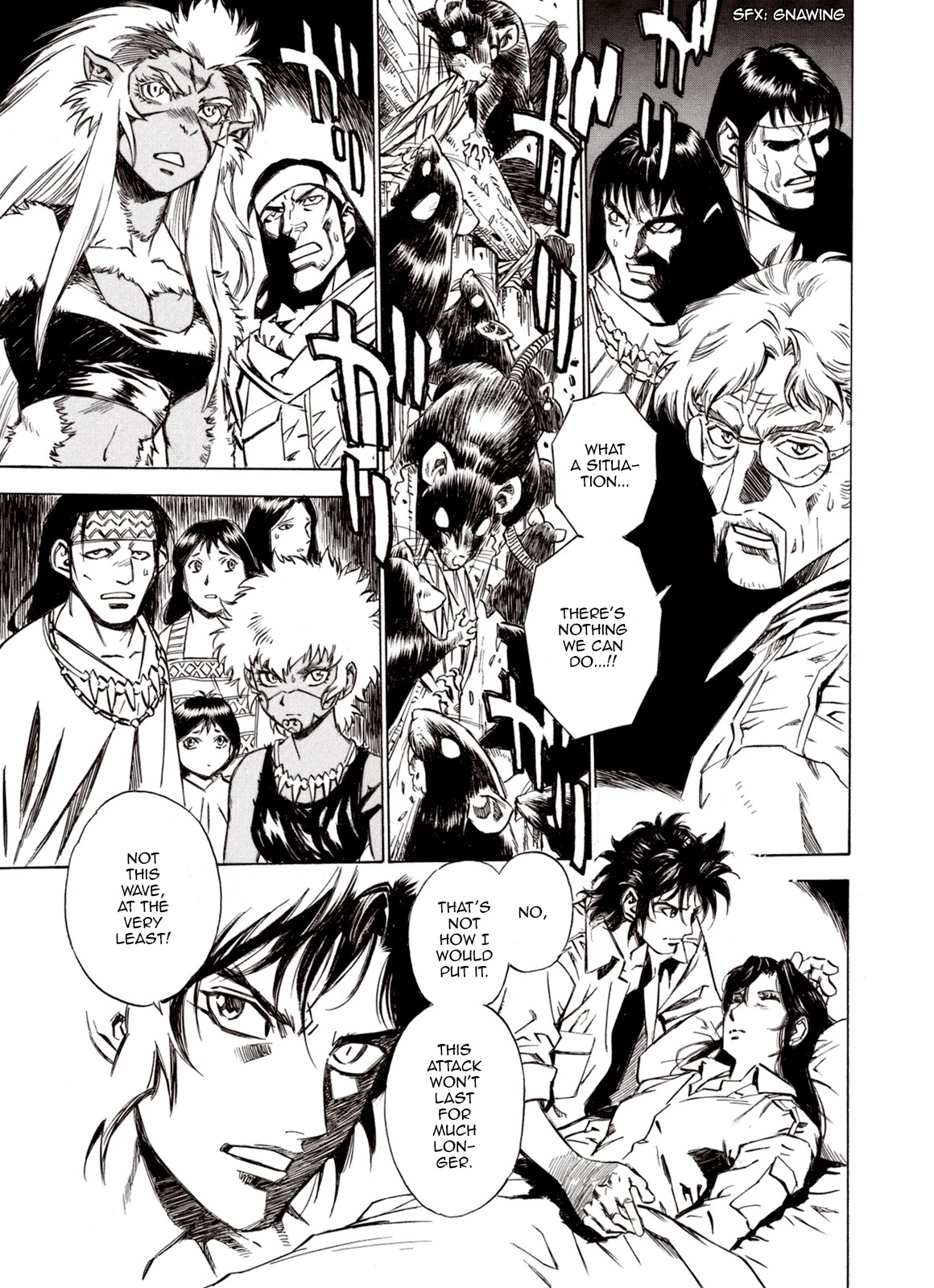 Kouya ni Kemono Doukokusu Chapter 65 page 3 - Chapter 65: Torrent