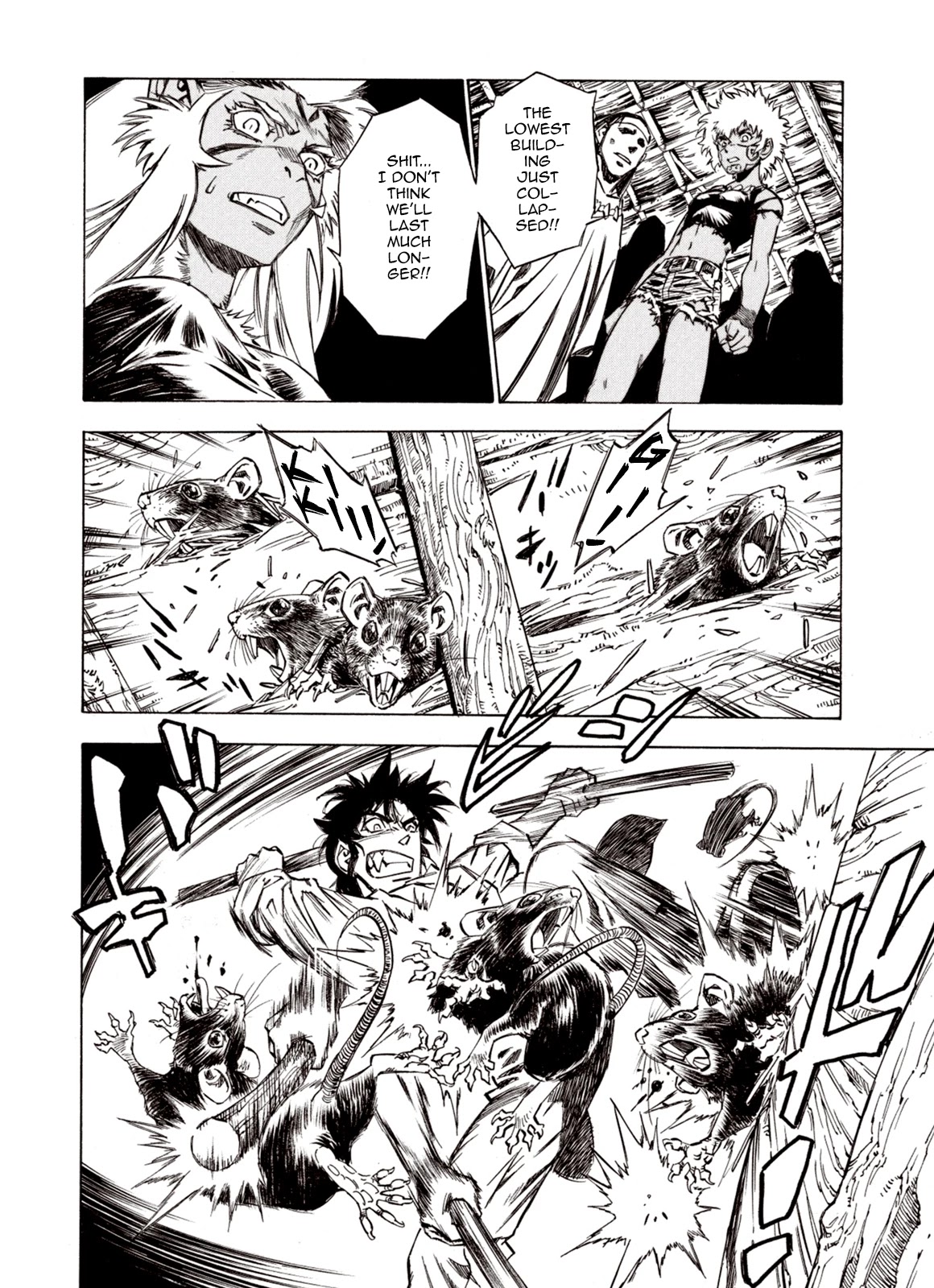 Kouya ni Kemono Doukokusu Chapter 65 page 8 - Chapter 65: Torrent