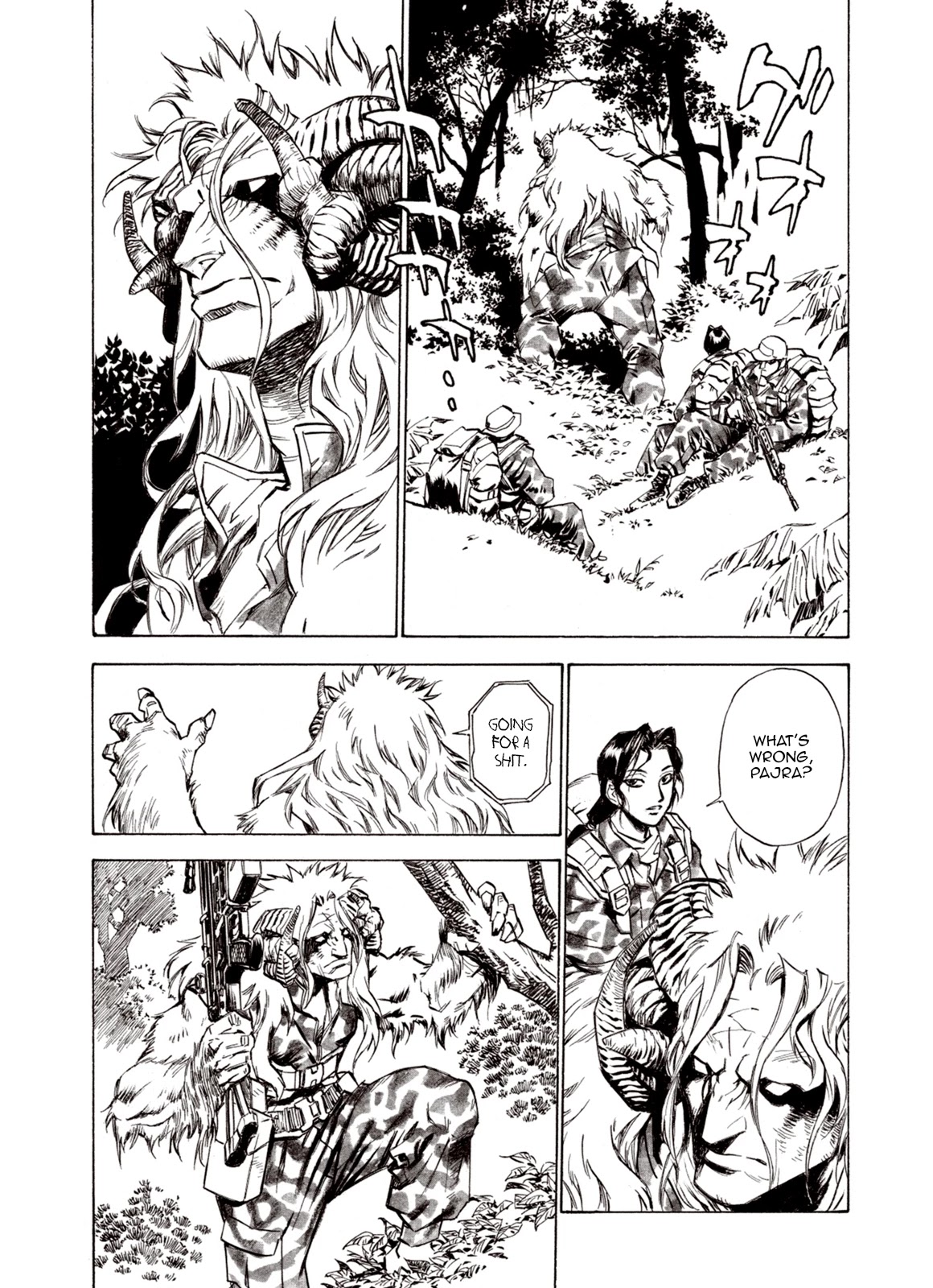 Kouya ni Kemono Doukokusu Chapter 66 page 14 - Chapter 66: God-King