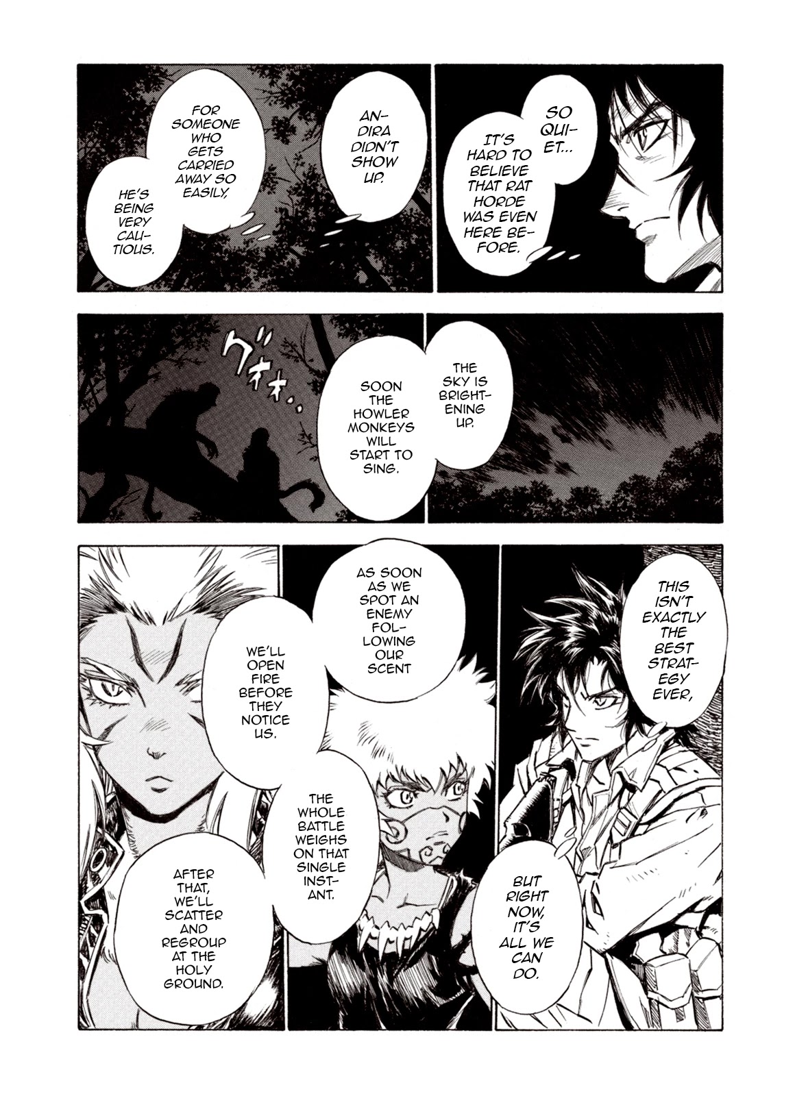 Kouya ni Kemono Doukokusu Chapter 66 page 22 - Chapter 66: God-King