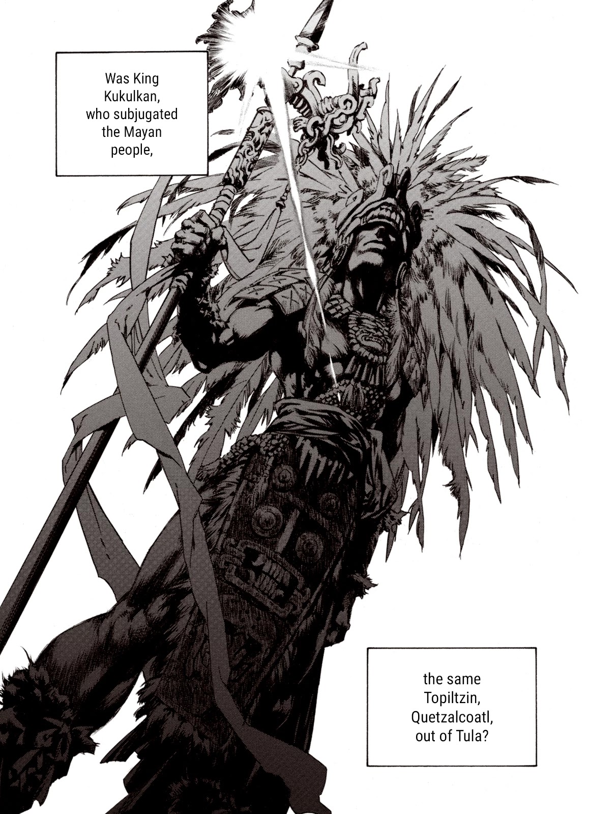 Kouya ni Kemono Doukokusu Chapter 66 page 8 - Chapter 66: God-King