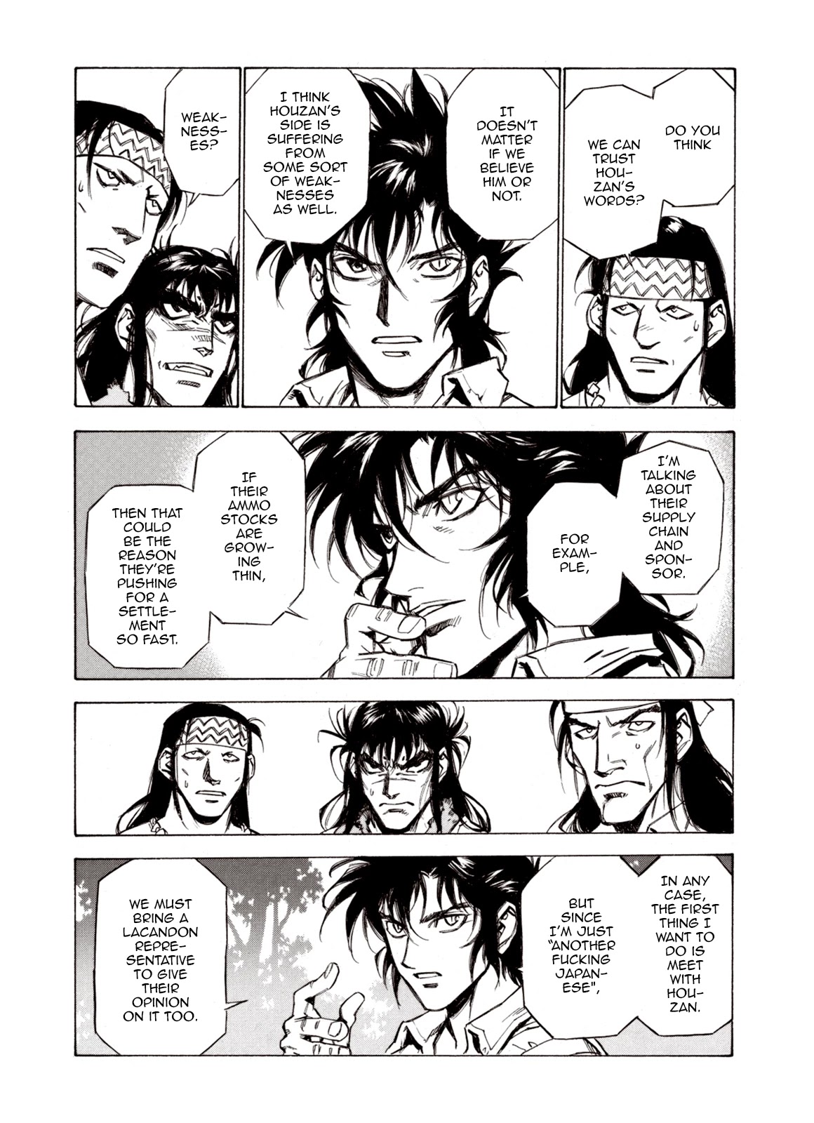 Kouya ni Kemono Doukokusu Chapter 68 page 14 - Chapter 68: Conference