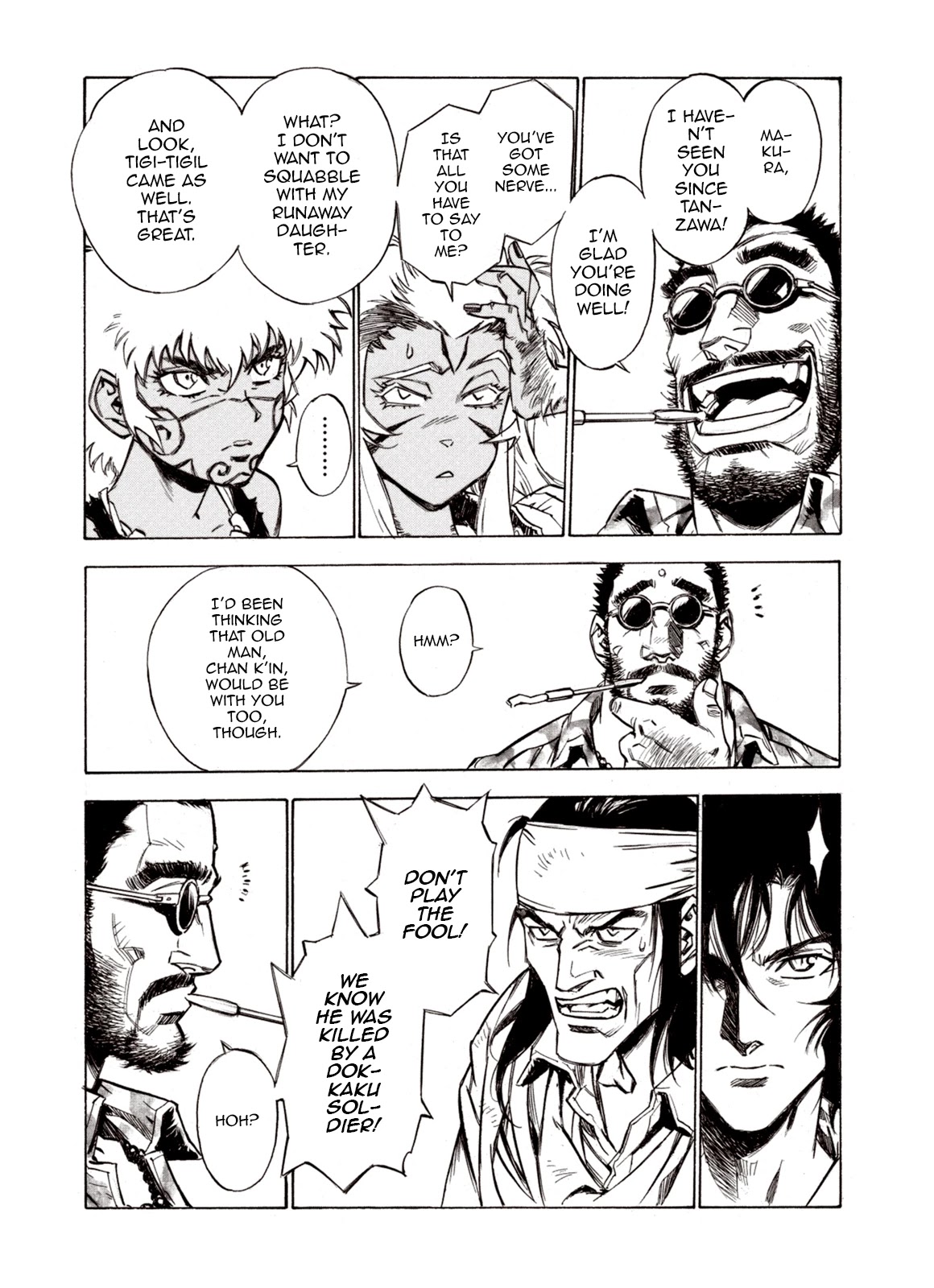 Kouya ni Kemono Doukokusu Chapter 68 page 18 - Chapter 68: Conference