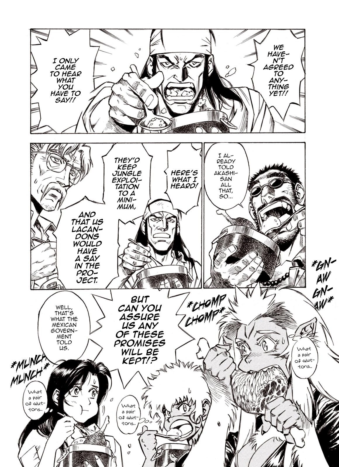 Kouya ni Kemono Doukokusu Chapter 68 page 21 - Chapter 68: Conference