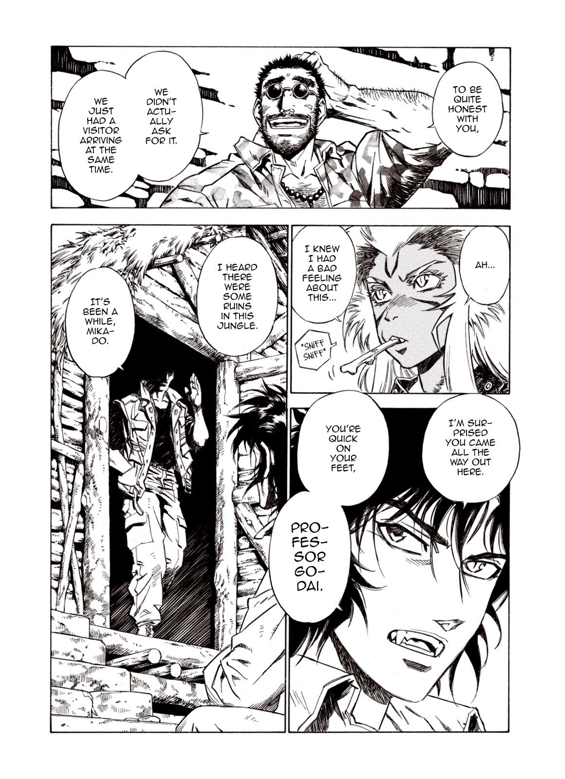 Kouya ni Kemono Doukokusu Chapter 68 page 25 - Chapter 68: Conference