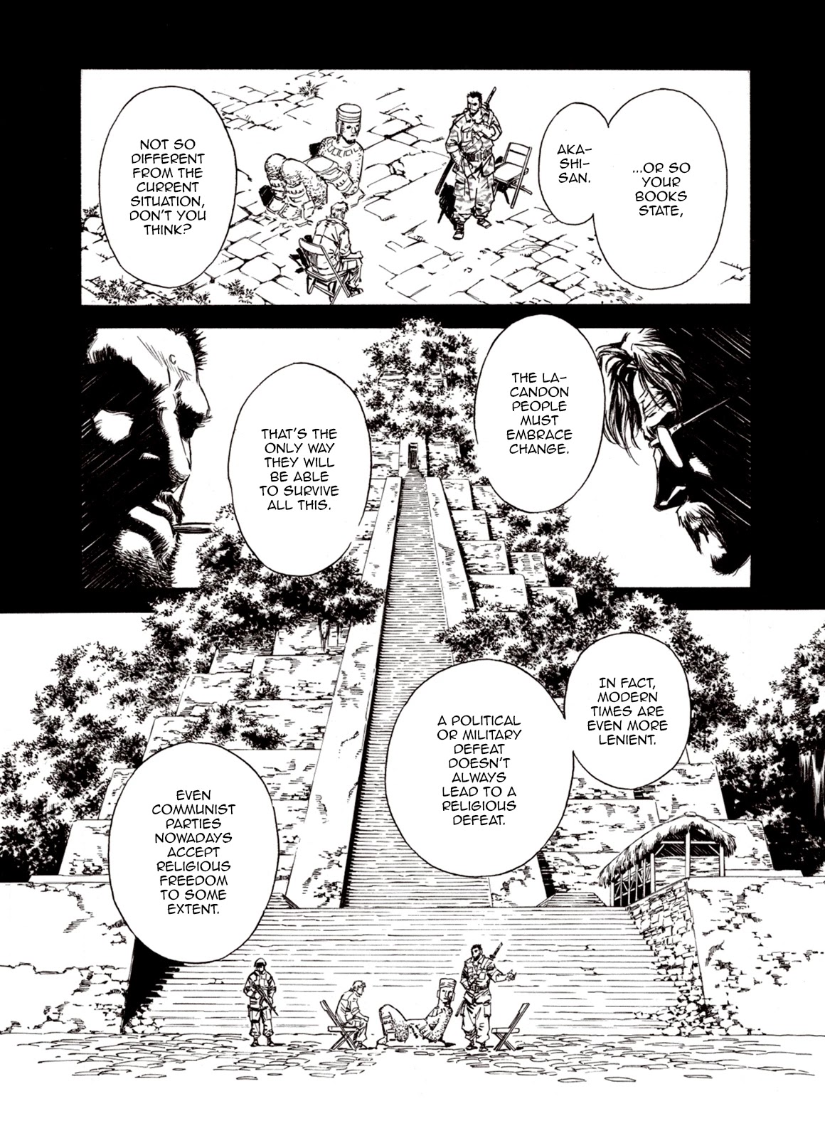 Kouya ni Kemono Doukokusu Chapter 68 page 3 - Chapter 68: Conference
