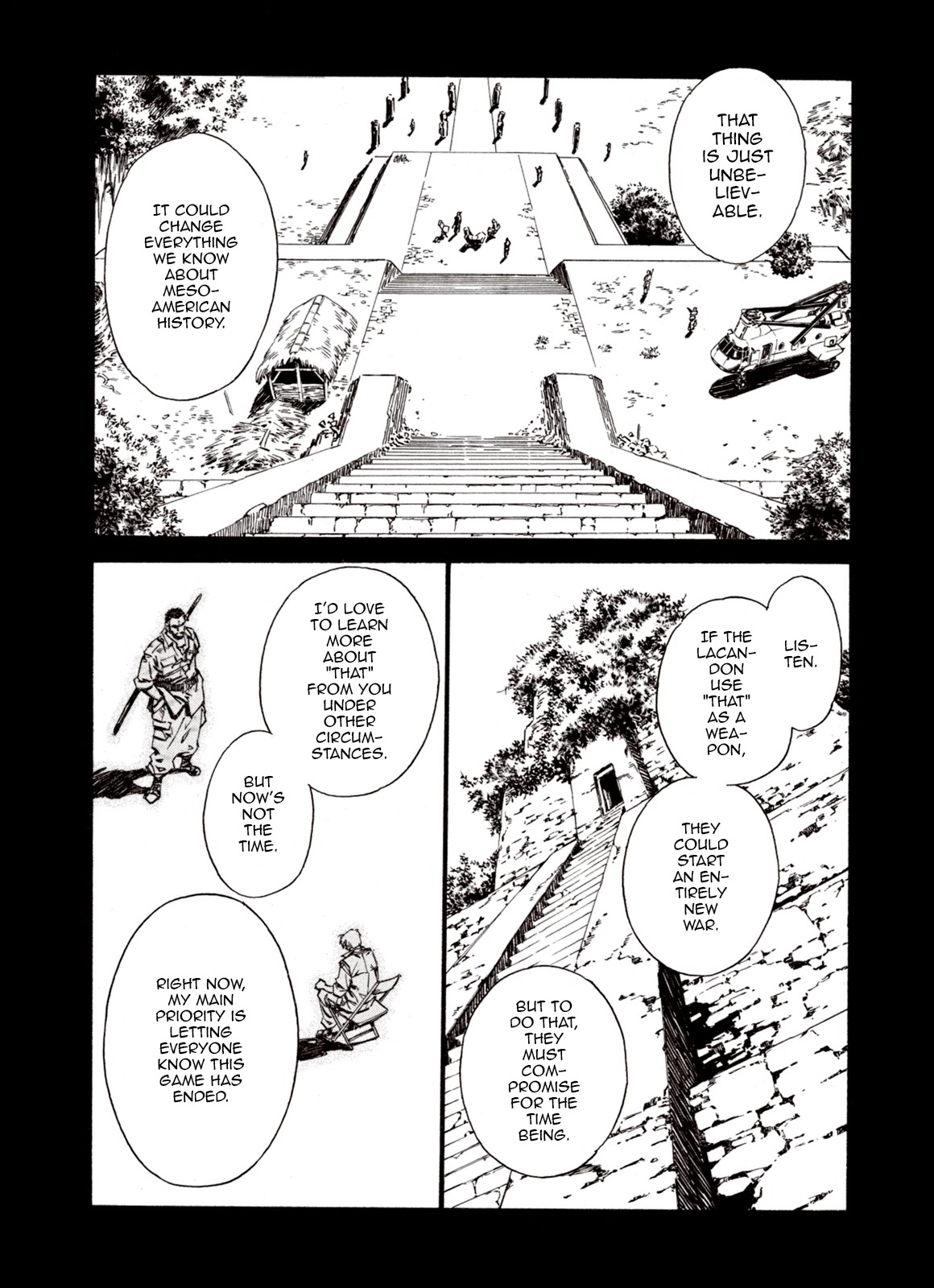 Kouya ni Kemono Doukokusu Chapter 68 page 7 - Chapter 68: Conference