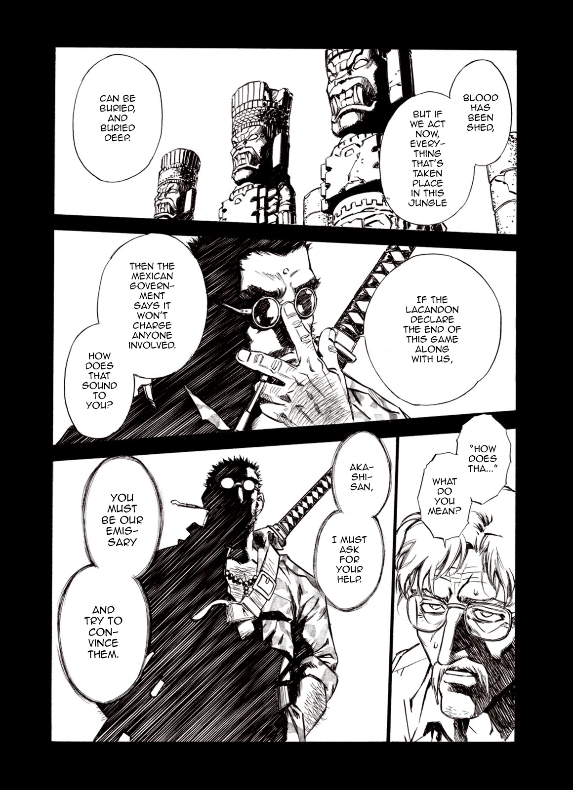 Kouya ni Kemono Doukokusu Chapter 68 page 8 - Chapter 68: Conference