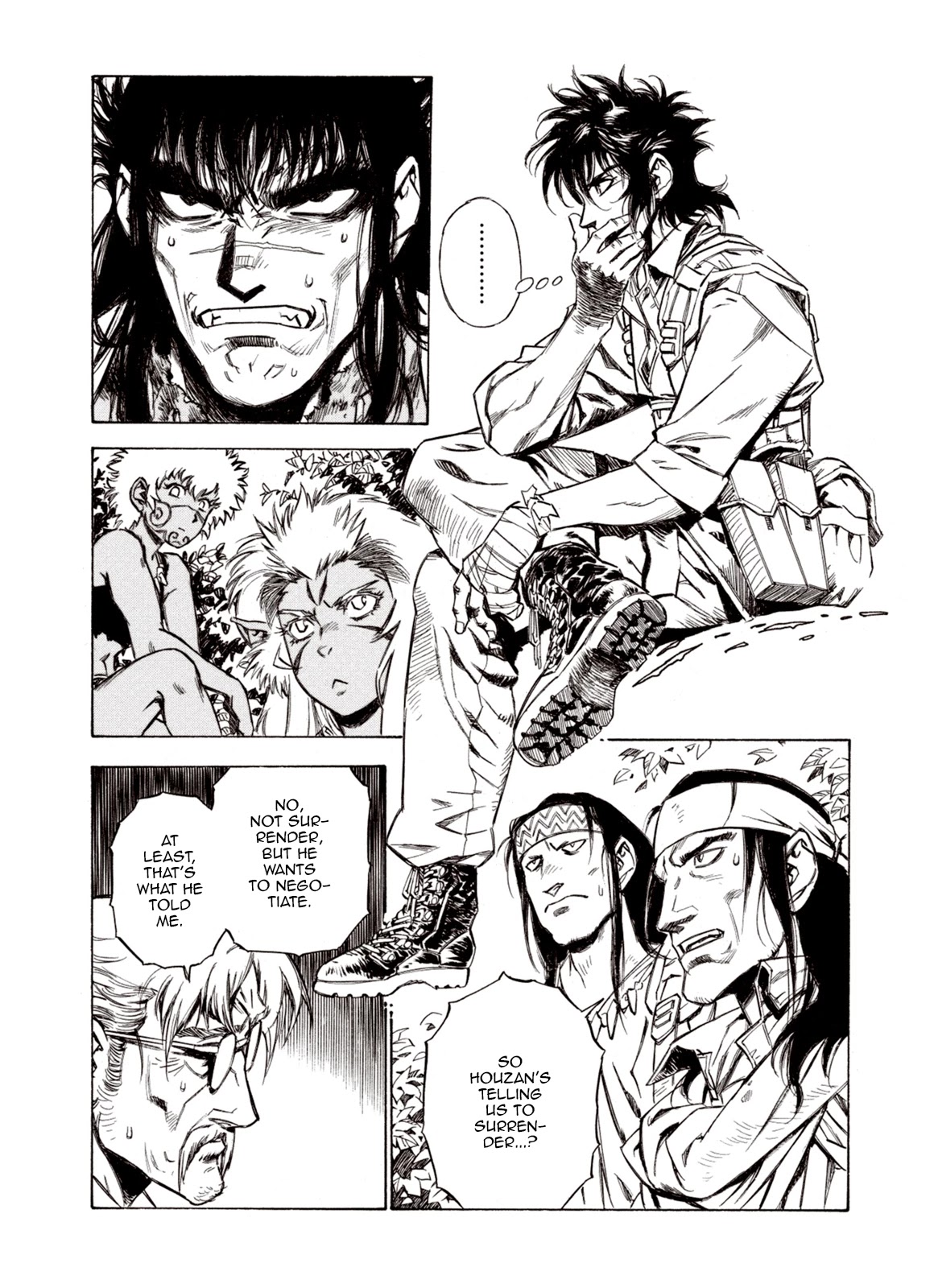 Kouya ni Kemono Doukokusu Chapter 68 page 9 - Chapter 68: Conference