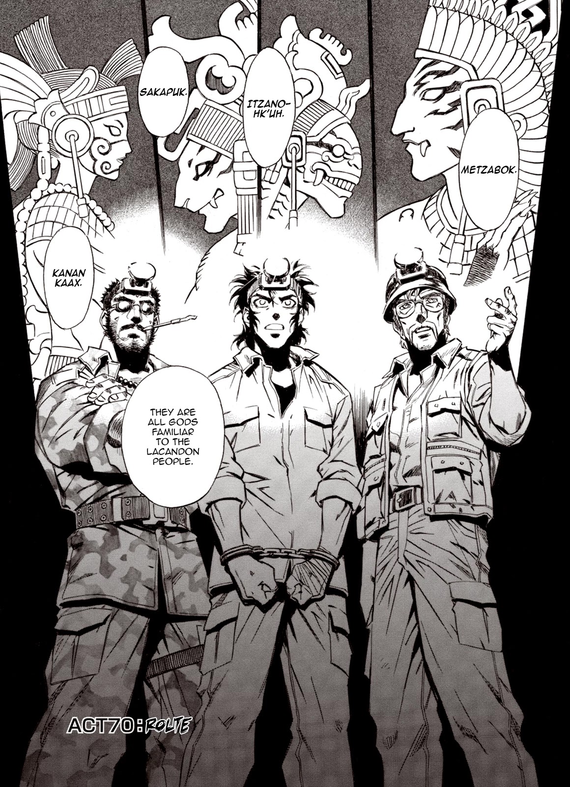 Kouya ni Kemono Doukokusu Chapter 70 page 1 - Chapter 70: Route